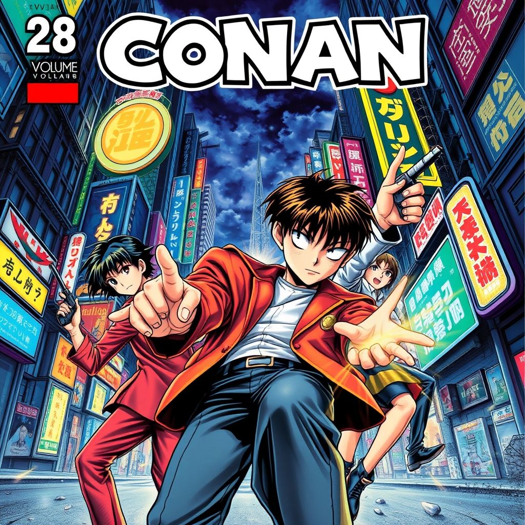 โคนัน 28: กราฟิกน่าทึ่ง!